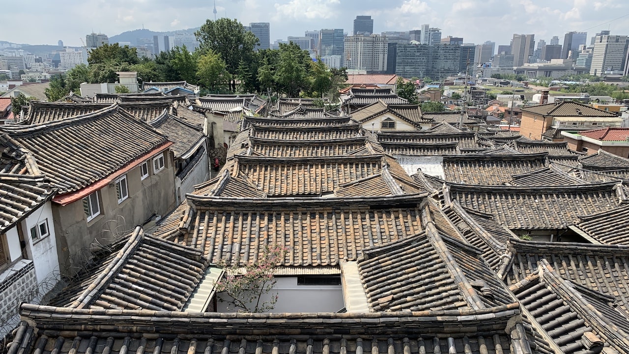 Seoul rooftops